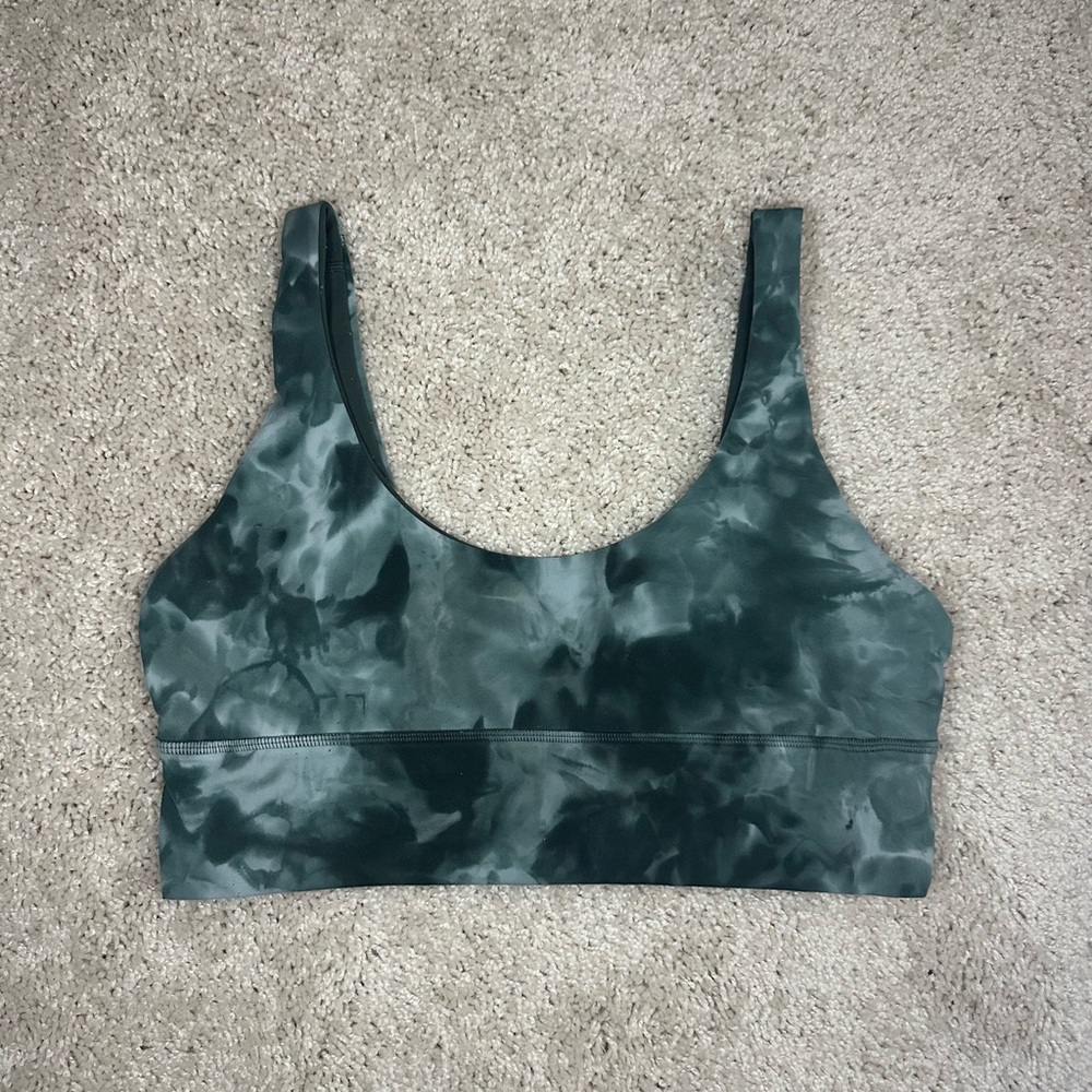 lululemon Align Green Reversible Sports Bra